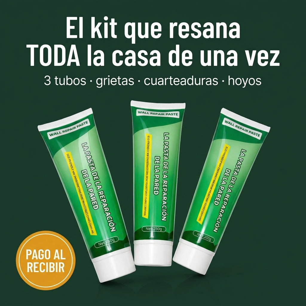 3x1 Pastas Para Reparar Paredes Resanar - 33008 — vista 1