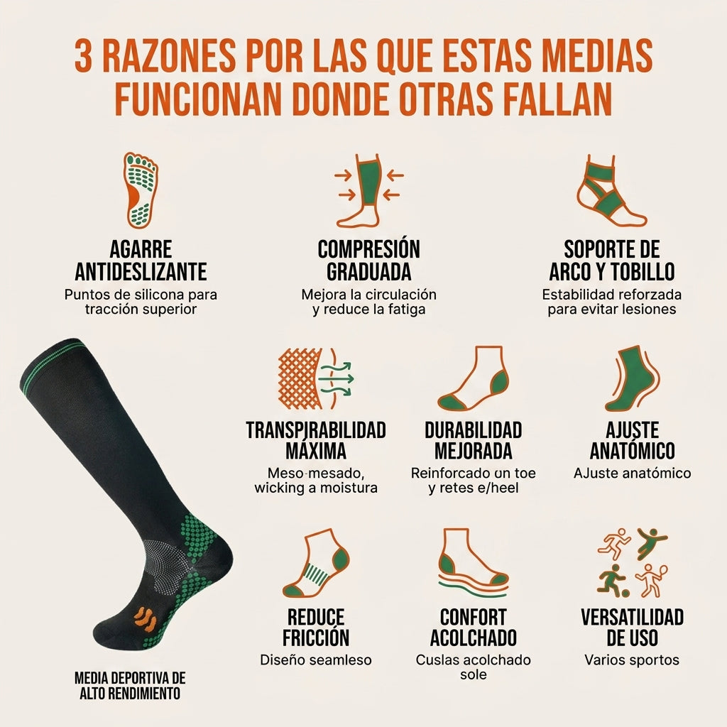 Medias de Compresion Para Deportistas - id 32257 — vista 3