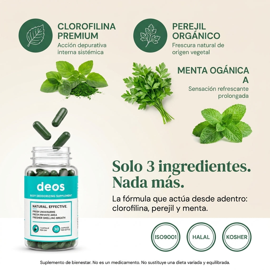 Deos Suplemento Elimina Mal Olor 30 caps - id 26935 — vista 3