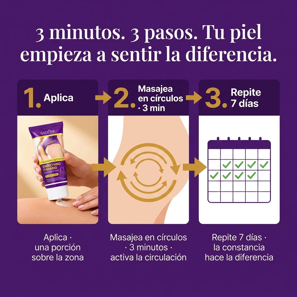 Crema reafirmante aumenta levanta Gluteo - id31270 — vista 4