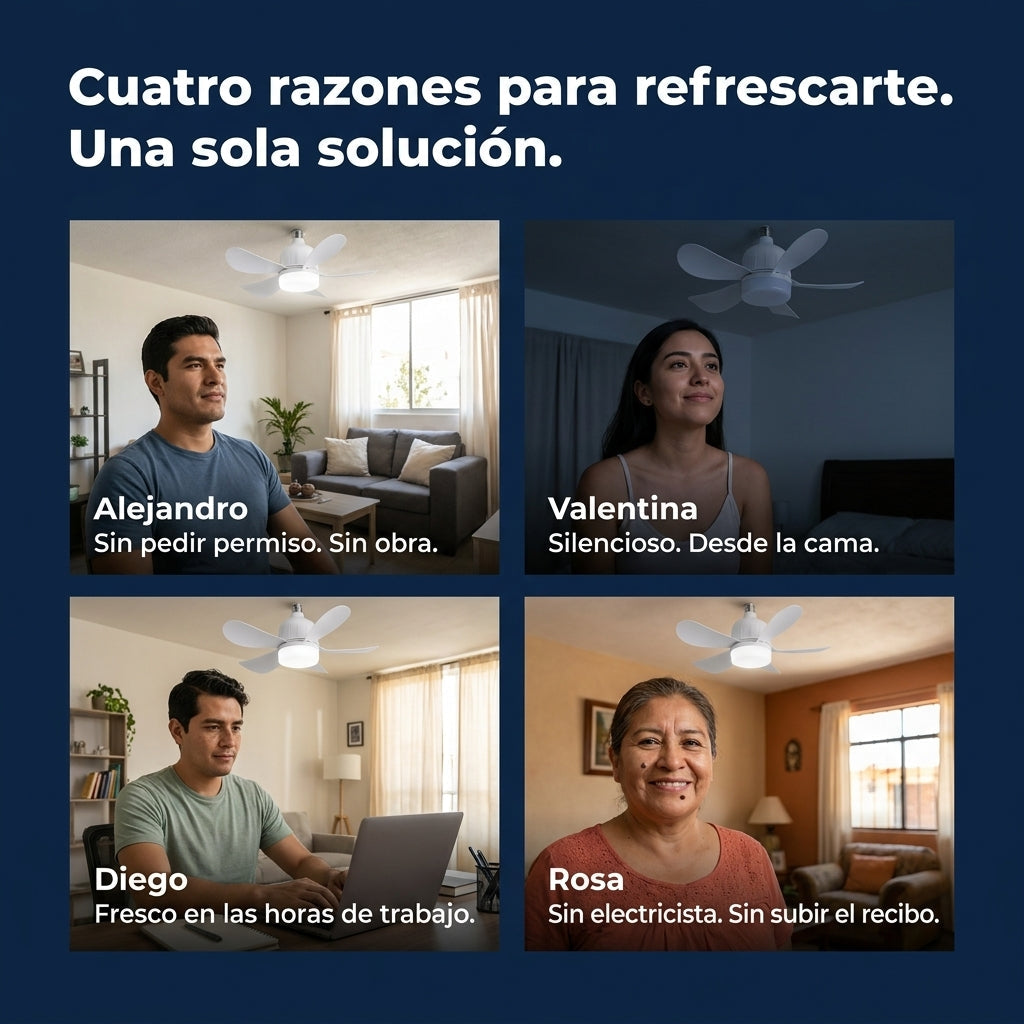 BOMBILLO VENTILADOR id38847 — vista 5
