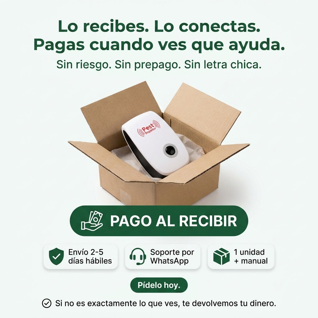 Repelente Ultrasonico De Plagas Potente - ID22554 — vista 7